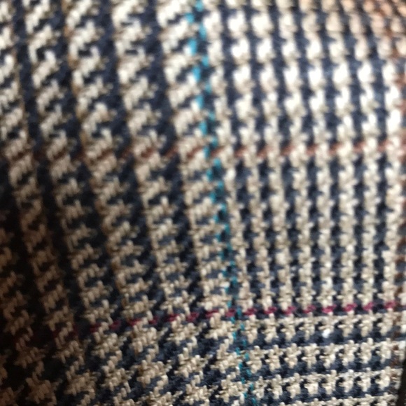 Ralph Lauren Brown herringbone tweed Blazer 46T sports coat Polo Vintage - Picture 3 of 16